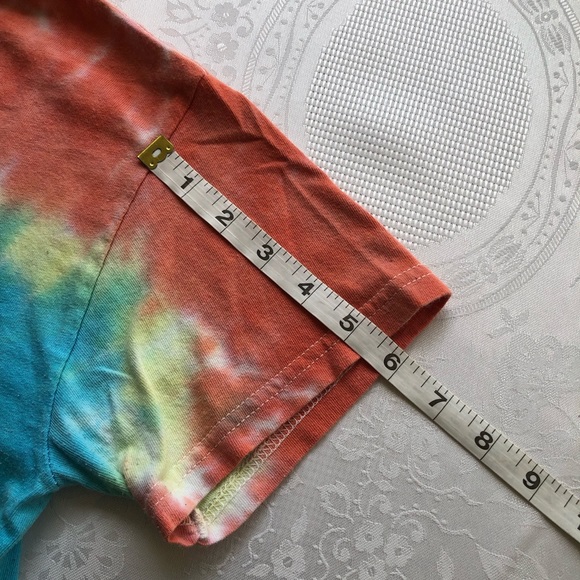 Nickelodeon Spongebob Square Pants Vintage Tie-Dye T-Shirt Women’s Size XS Tee - Picture 9 of 16